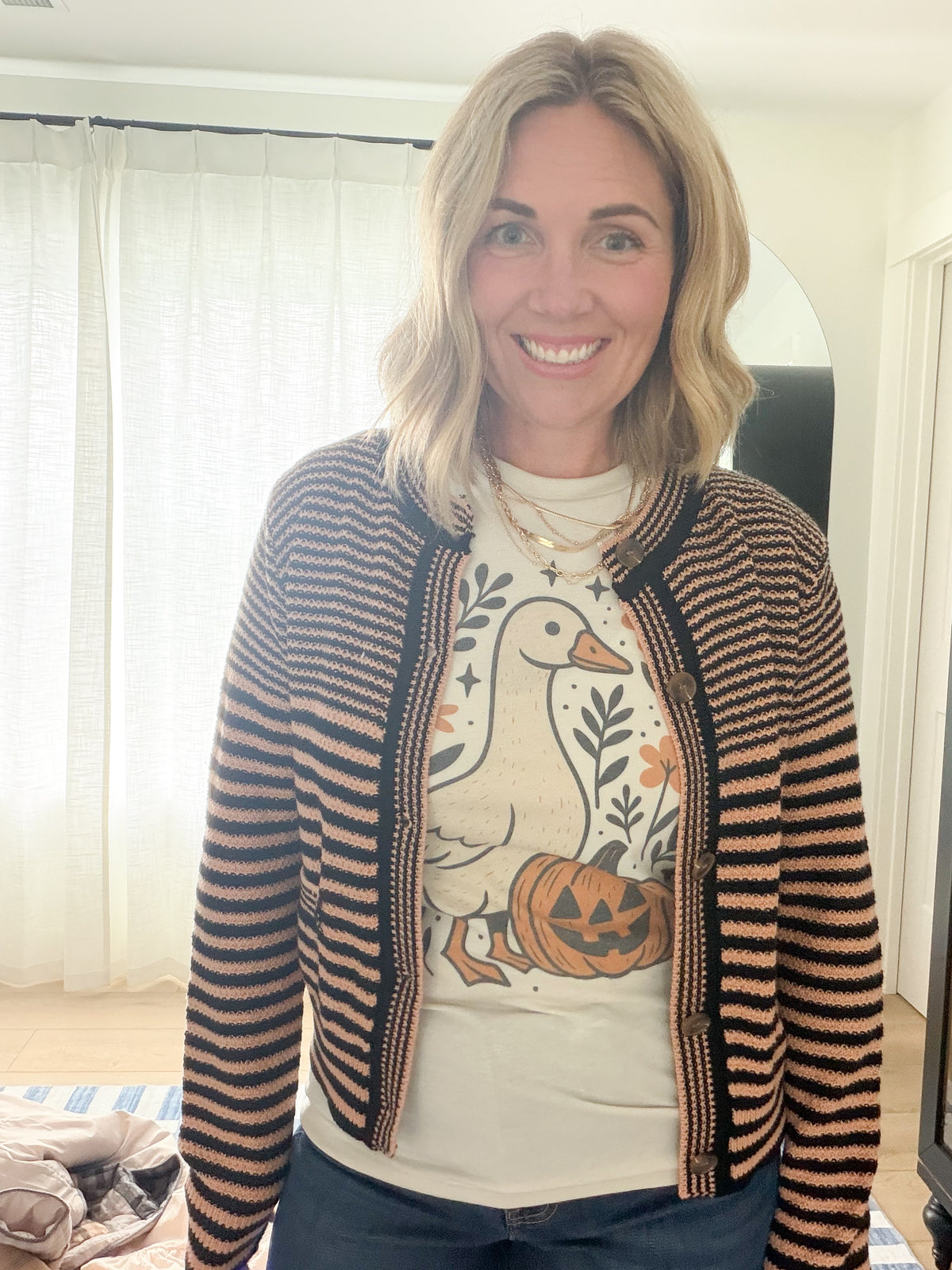 Pumpkin Patch Goose Graphic Tee