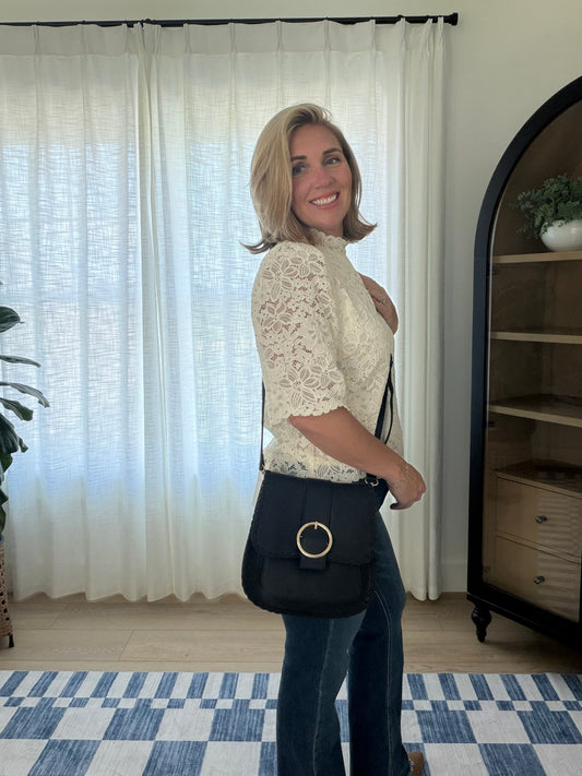 The Harper Ring Detail Crossbody