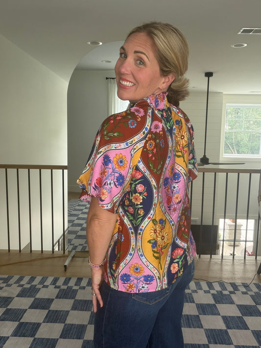The Rosalie Floral Top
