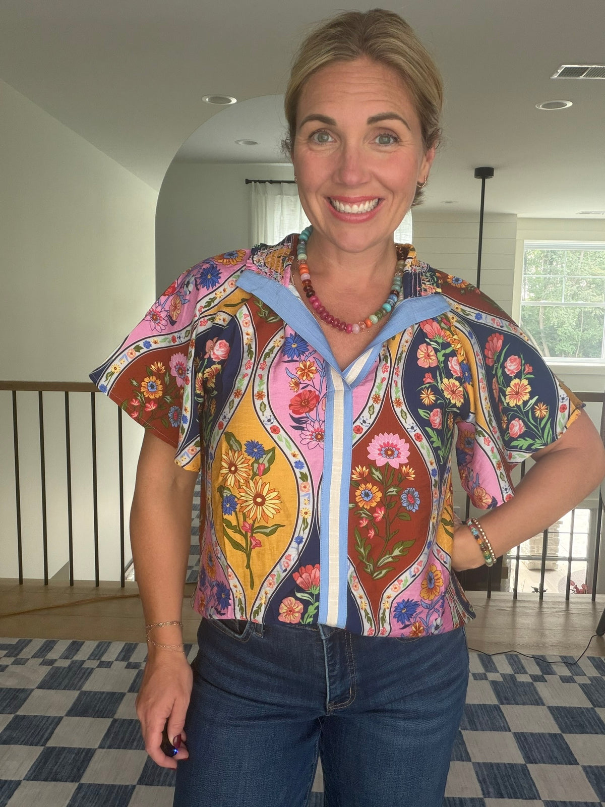 The Rosalie Floral Top