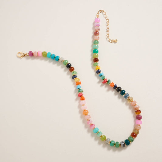 The Kaleidoscope Beaded Necklace