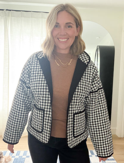 Checkmate Quilted Jacket
