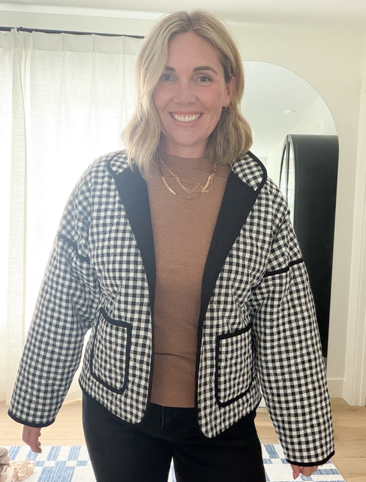 Checkmate Quilted Jacket