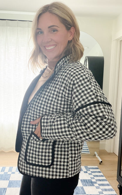 Checkmate Quilted Jacket