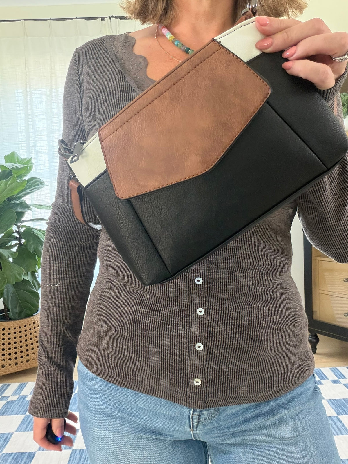 The Monroe Colorblock Crossbody