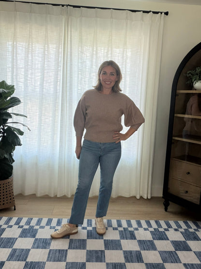 The Softly Structured Knit Top
