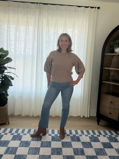The Softly Structured Knit Top