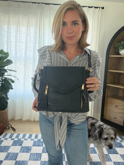 The Sutton Convertible Shoulder Bag