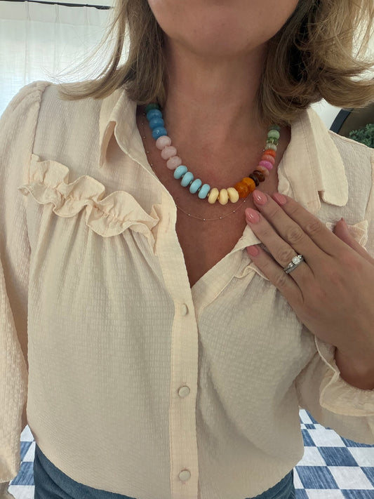 The Color Story Beaded Necklace
