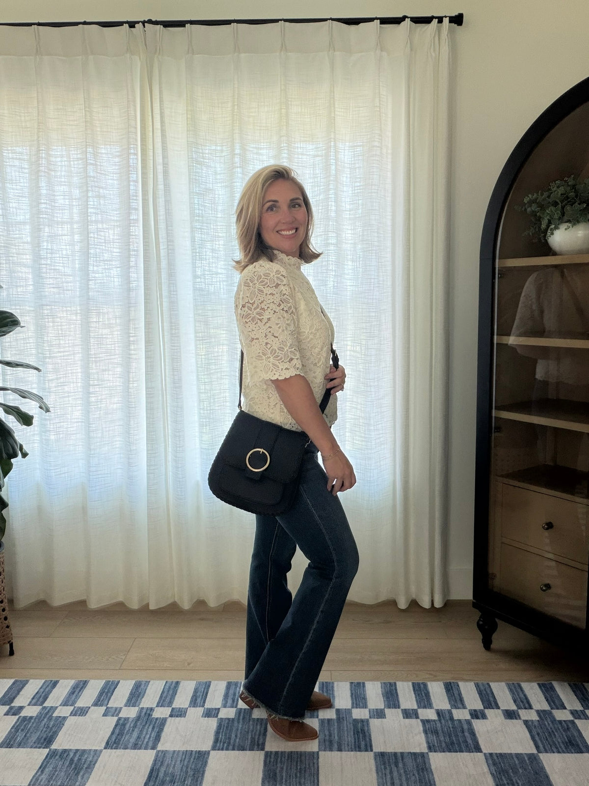 The Harper Ring Detail Crossbody