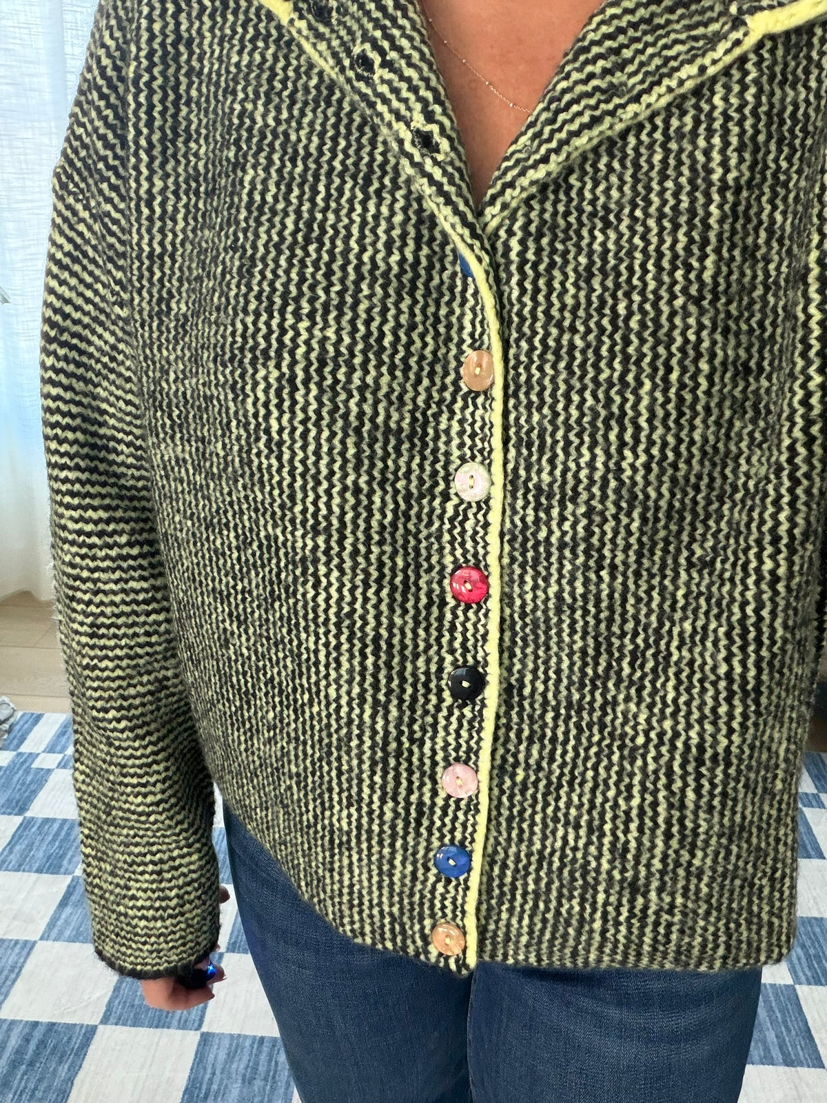 The Poppy Button Sweater