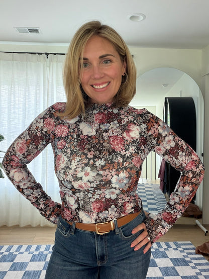 The Autumn Garden Mesh Top