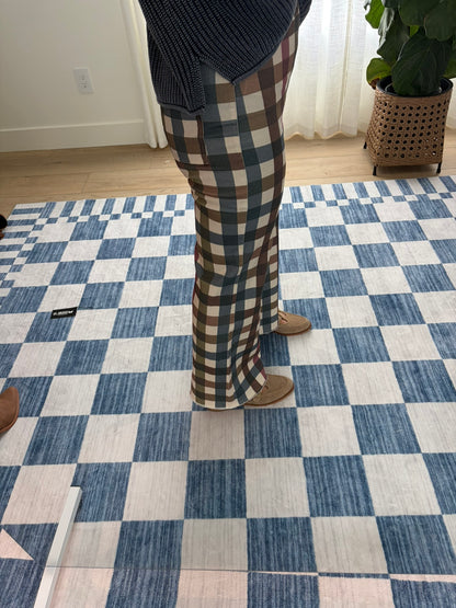 The Harvest Plaid Wide Leg Pants