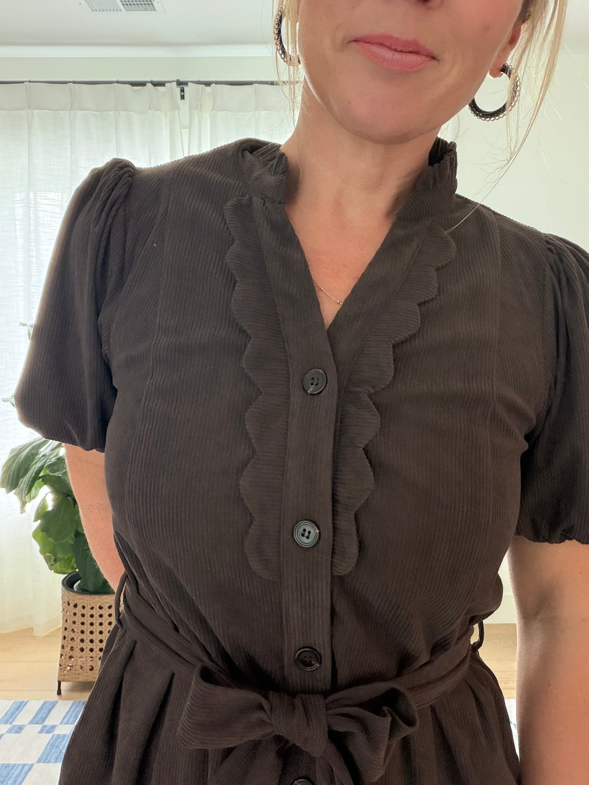 The Elodie Corduroy Dress