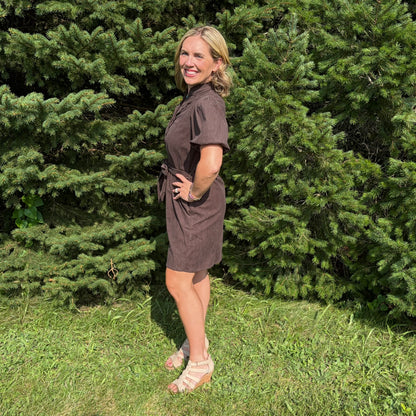 The Elodie Corduroy Dress