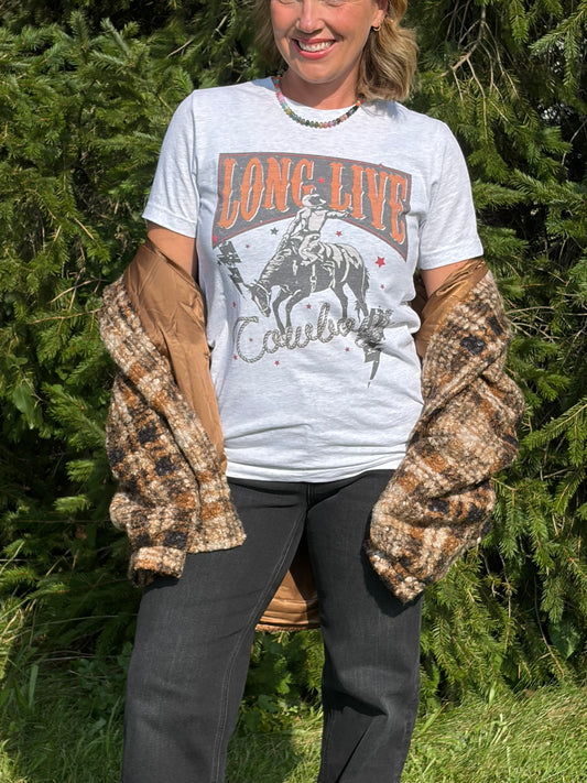 Long Live Cowboys Graphic Tee