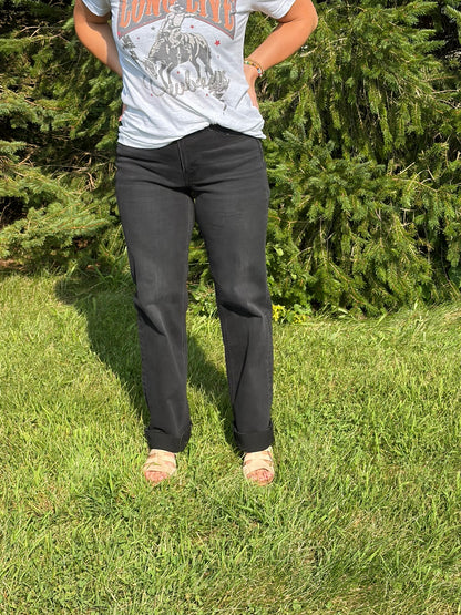 The Blake High Rise Raw Hem Jeans