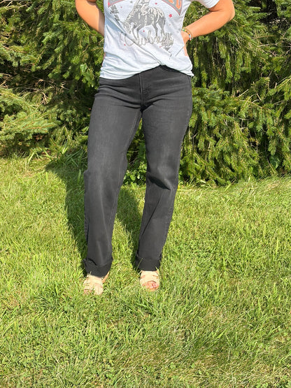 The Blake High Rise Raw Hem Jeans