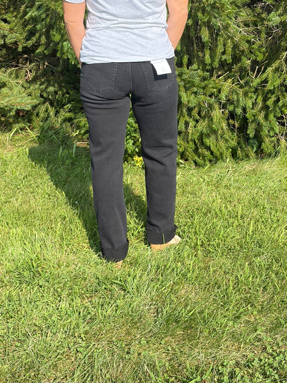 The Blake High Rise Raw Hem Jeans