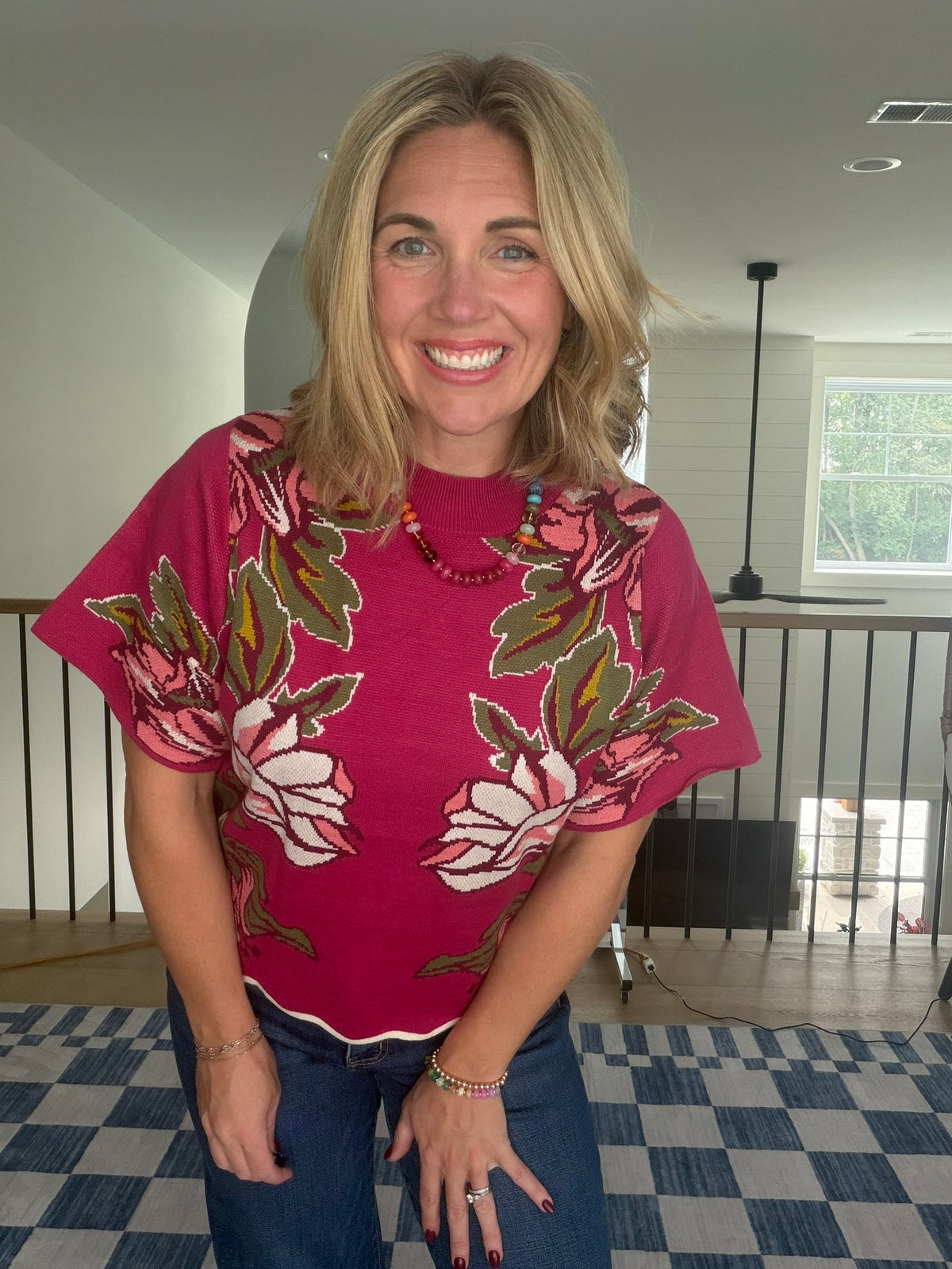 The Briar Floral Sweater
