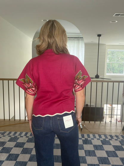 The Briar Floral Sweater