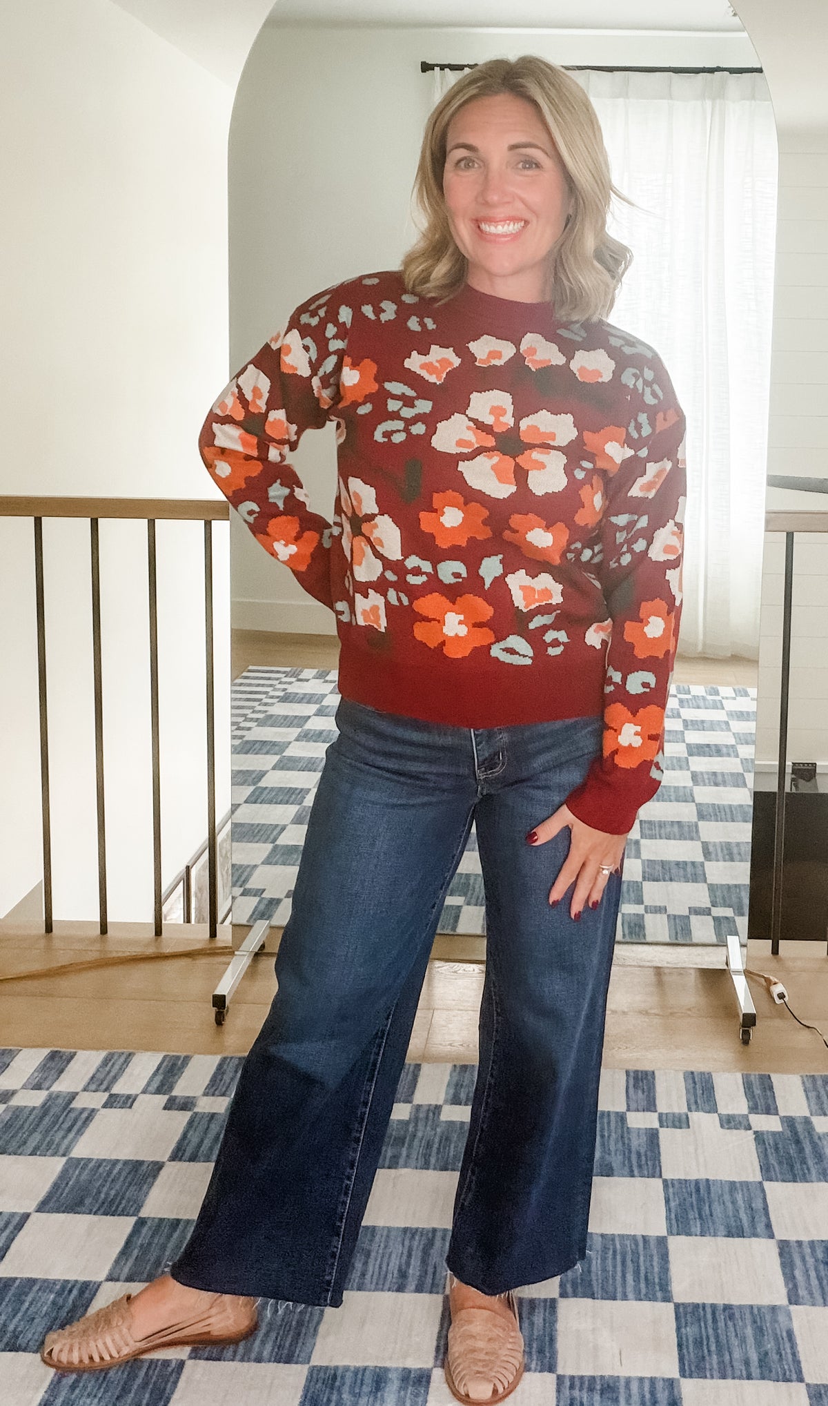 The Sienna Floral Sweater
