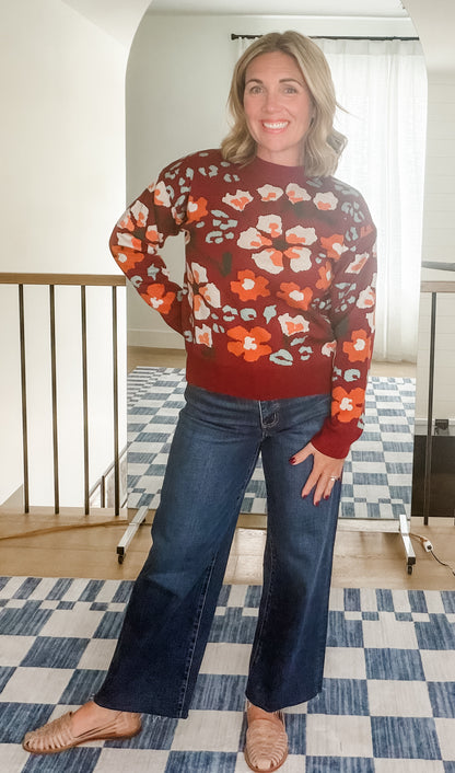 The Sienna Floral Sweater