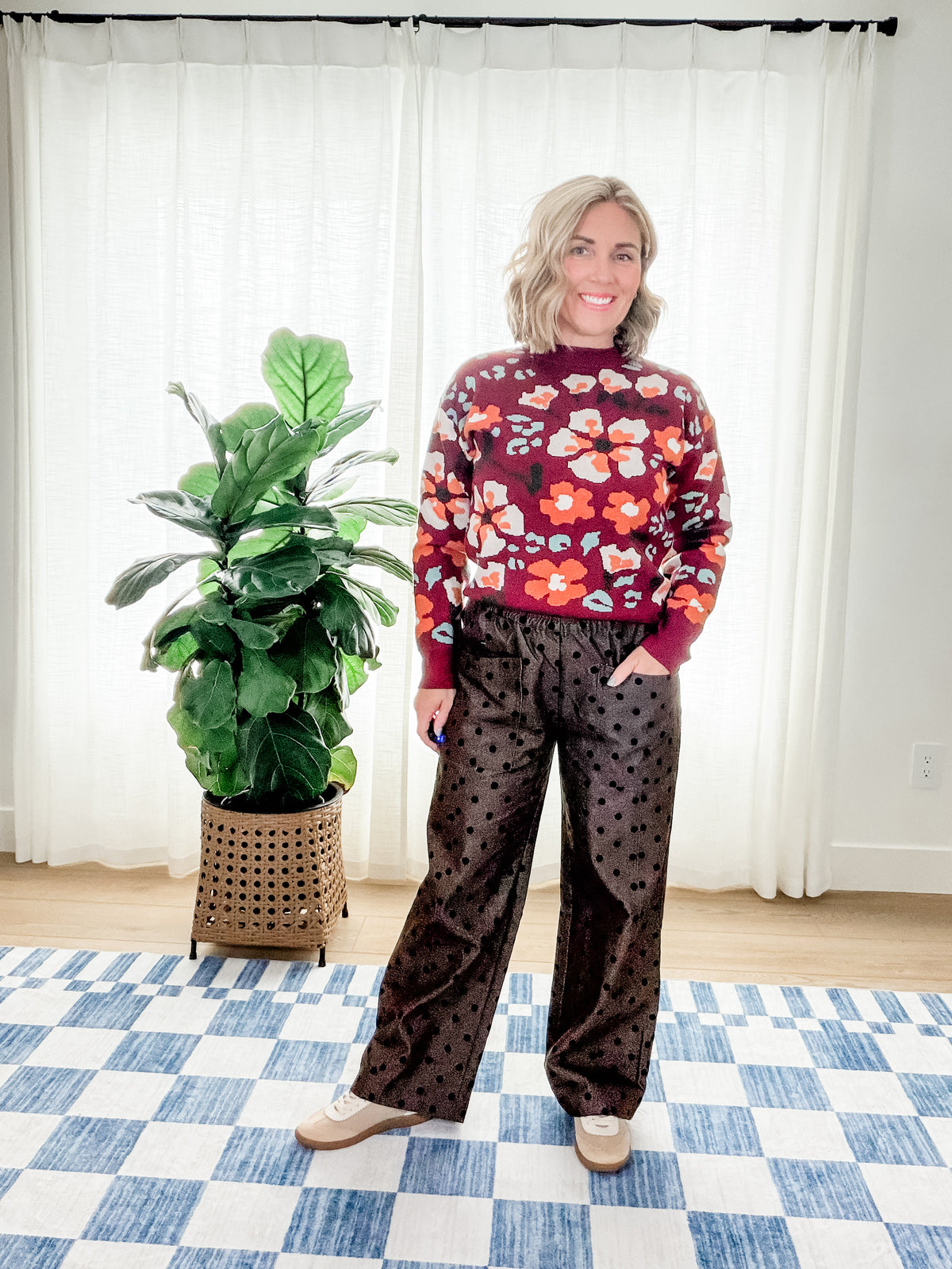 The Margot Polka Dot Pants