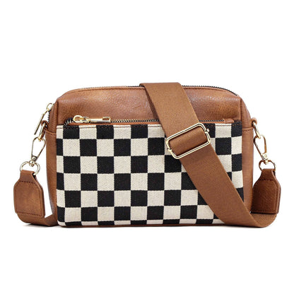 The Checkered Around Town Crossbody Bag